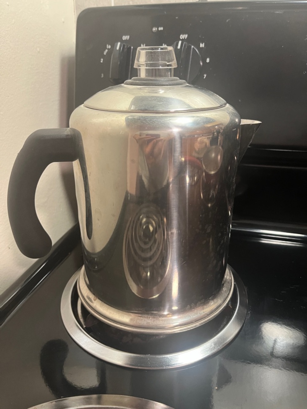 🌴⭐️ Farberware Stainless Steel 8 cup Coffee Pot
